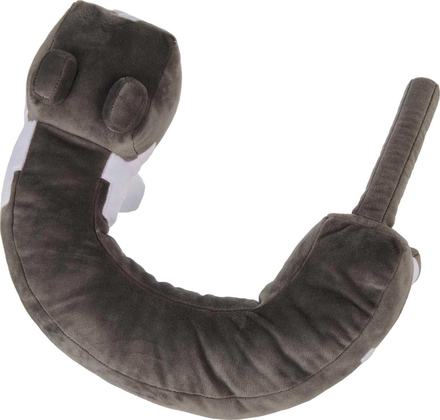 Mattel Minecraft Purring Sounds Neck Pillow, Cat Plush Toy with Sound for Travel, Comfort & Play (Amazon Exclusive)