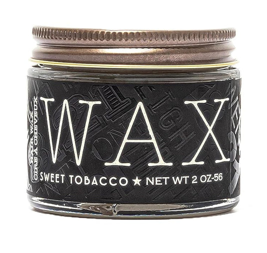 18.21 Man Made Hair Styling Product, 2oz. Original Sweet Tobacco Scent in Wax with Low Shine Finish