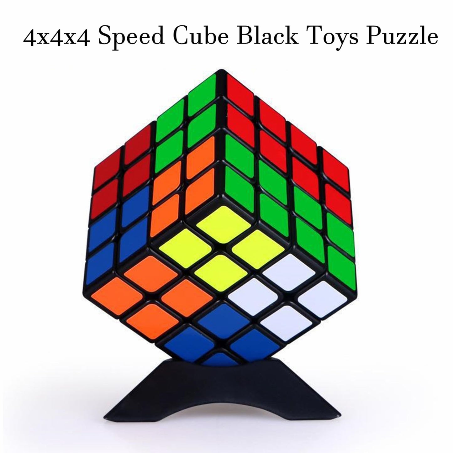 Shengshou ® 4x4x4 Puzzle Cube Black
