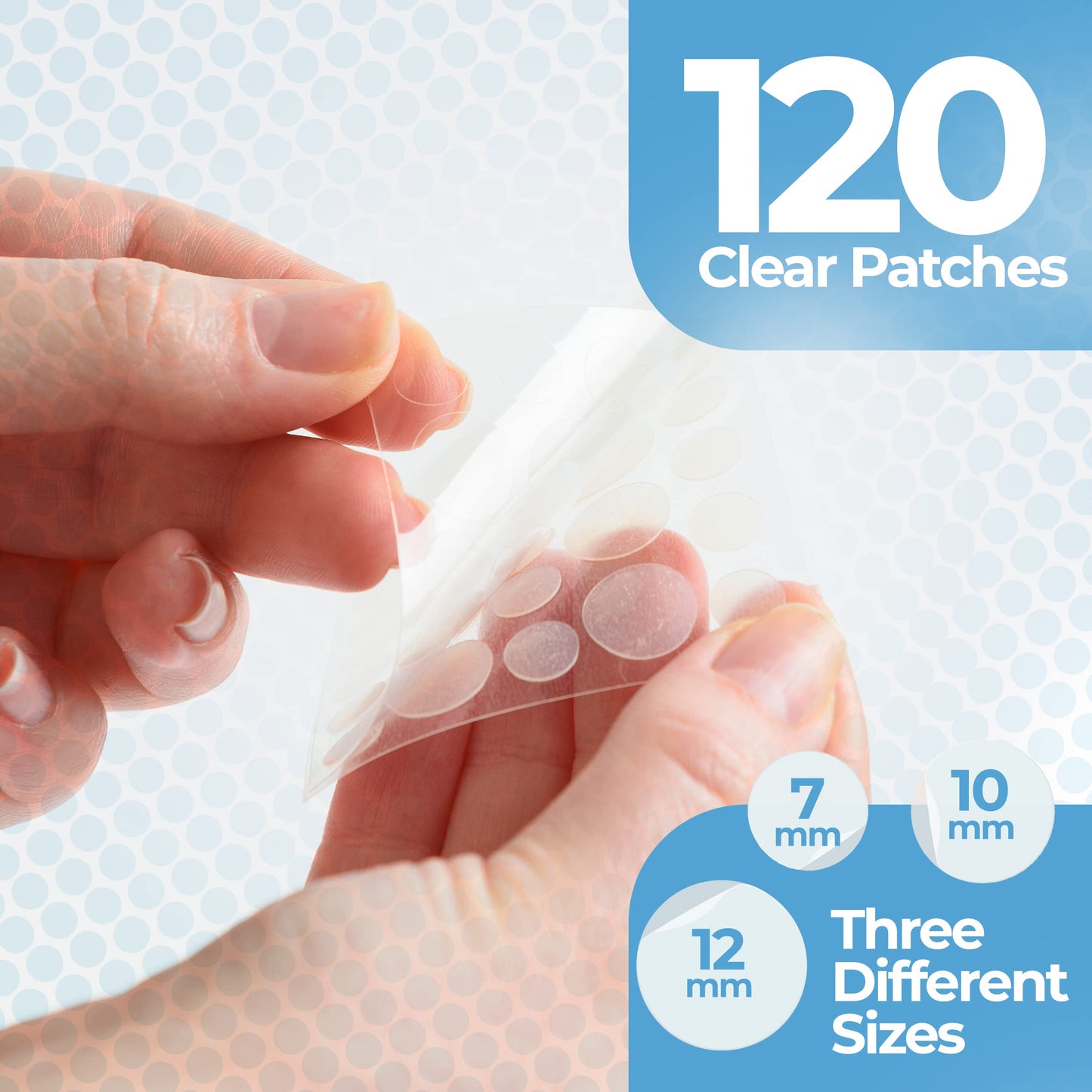Pimple Patches for Face 120 Pack – Hydrocolloid Acne & Blemish Patches with Tea Tree Oil, Zit Stickers for Fast Healing