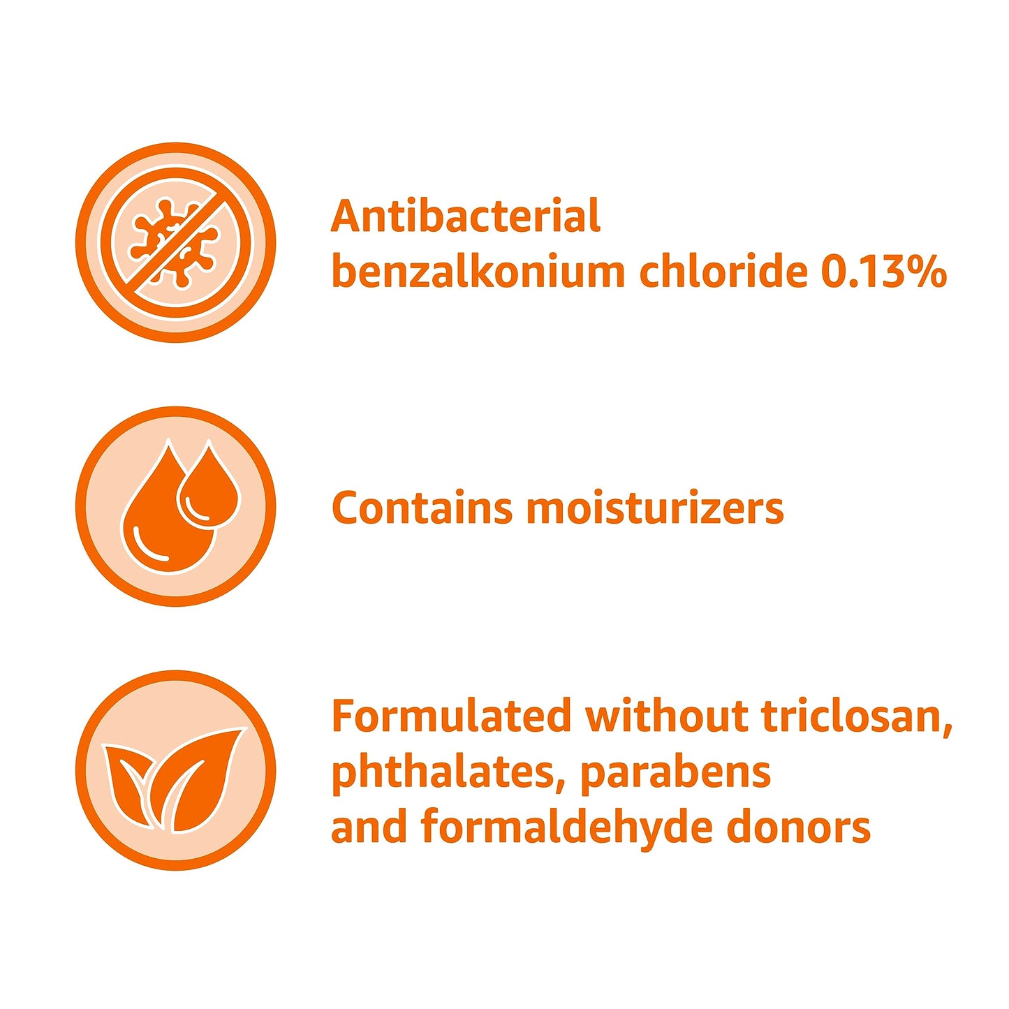 Amazon Basics Liquid Hand Soap Refill, Light Moisturizing, Triclosan-Free, Citrus, 50 Fl Oz (Pack of 2) (Previously Solimo)