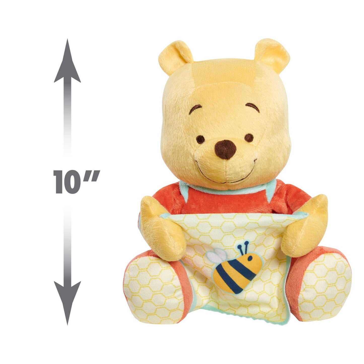 Disney Baby Hide-and-Seek Winnie The Pooh Interactive Plush, Kids Toys for Ages 09 Month by Just Play