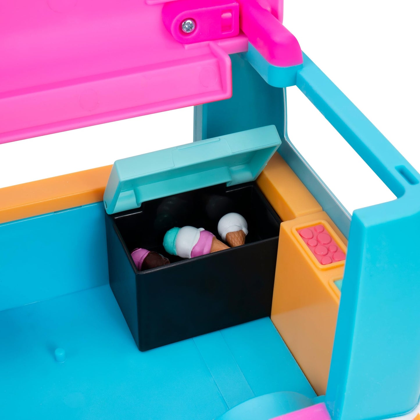 Adopt Me! Ice Cream Truck - Transforming Vehicle with Lights and Sounds - Top Online Game - Exclusive Virtual Item Code Included - Ages 6+