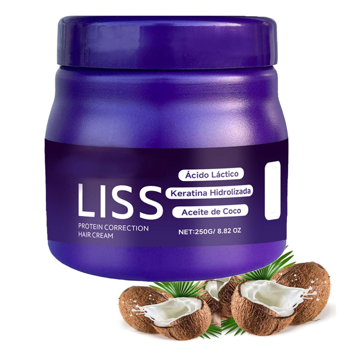 Alisado, Alisado para Cabello Sin Formol , Restores Hair Natural Silkiness , Silk & Shine, At-Home Treatment for Smooth, Straight Hair -1PC