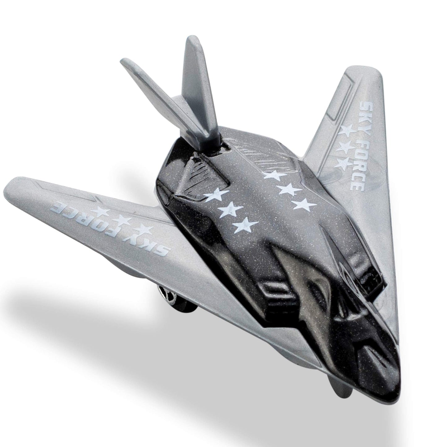 Airplane Toys 12-Pack Playset – Bomber, Military & F-16 Fighter Jets, Birthday Party Favors for Kids Boys & Girls (Styles May Vary)