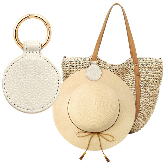 Niveaya Magnetic Hat Clip for Travel Bag – Magnet Storage Hook, Vacation & Travel Essentials Accessory, Beige