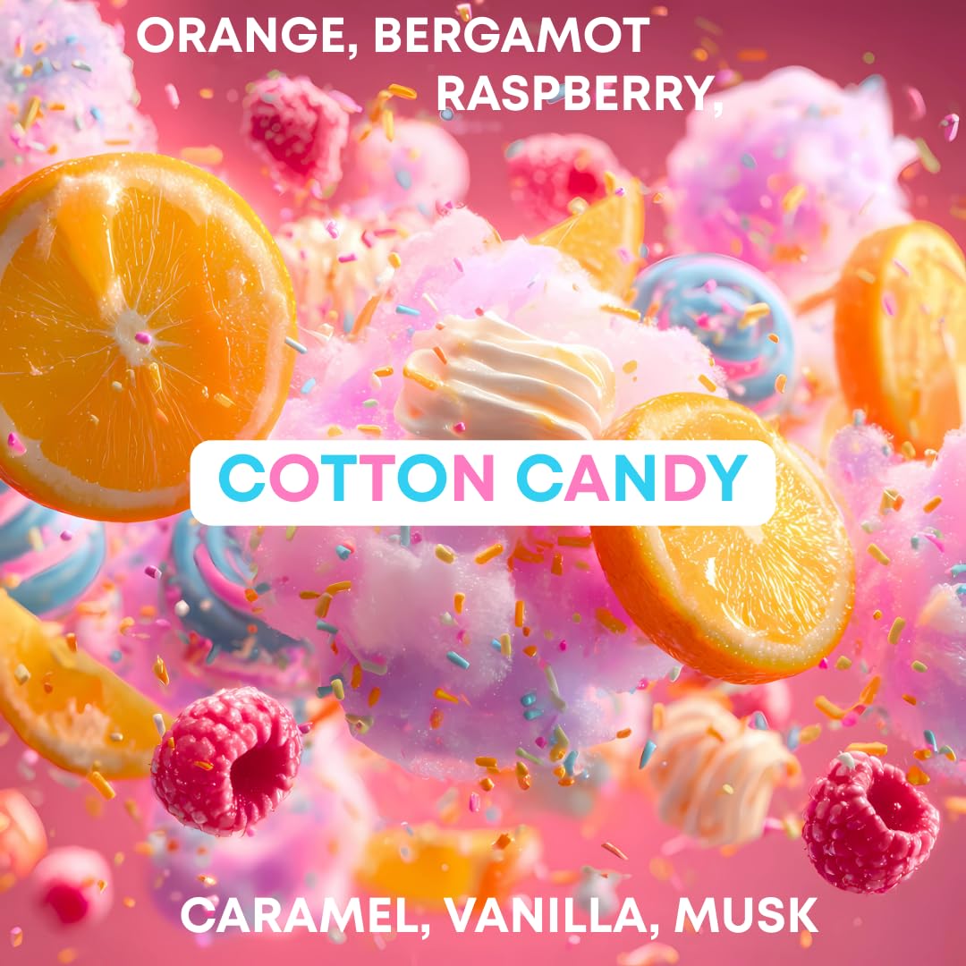 AUTRE SOI Confetti Hair Perfume, Berry & Vanilla Scent, Sweet Fruity Cotton Candy Mist, 100ml, Long-Lasting, Cruelty-Free