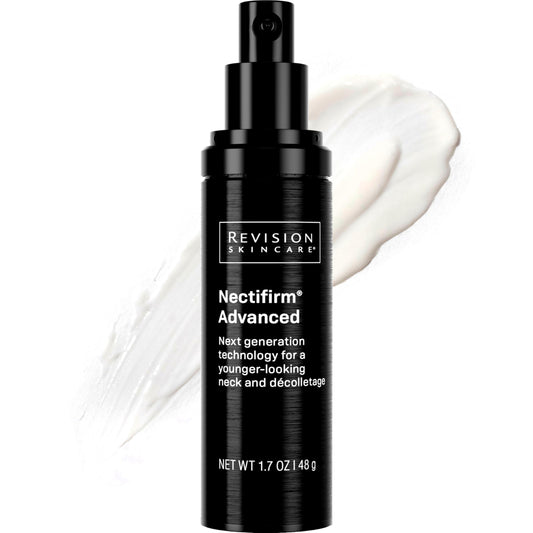 Revision Skincare Nectifirm Advanced® Neck Cream – Firms, Lifts & Contours Neck, Jawline & Décolletage, Reduces Aging Signs, 1.7 oz