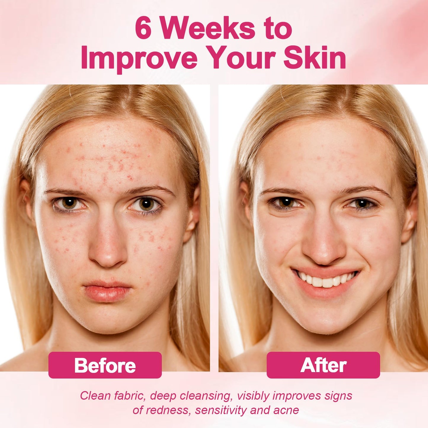 FACEMADE 60-Count XXL 12"x12" Disposable Face Towels – 100% USDA Biobased, Super Soft & Thick Towelettes for Makeup & Clean Skin