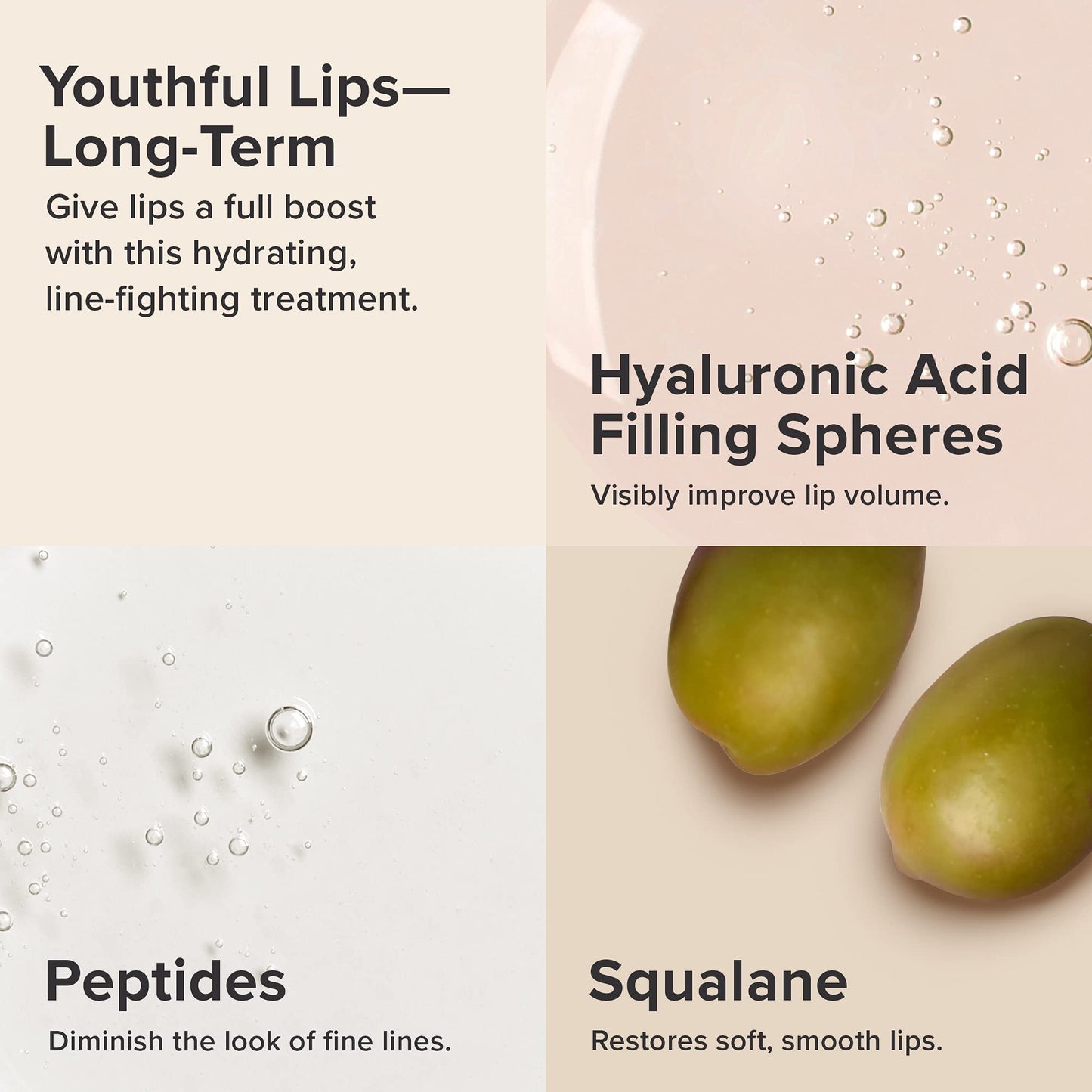 Paula's Choice BOOST Hyaluronic Acid & Peptide Lip Booster – Hydrating Treatment for Volume, Firmness & Fine Lines, Fragrance-Free 0.33 oz