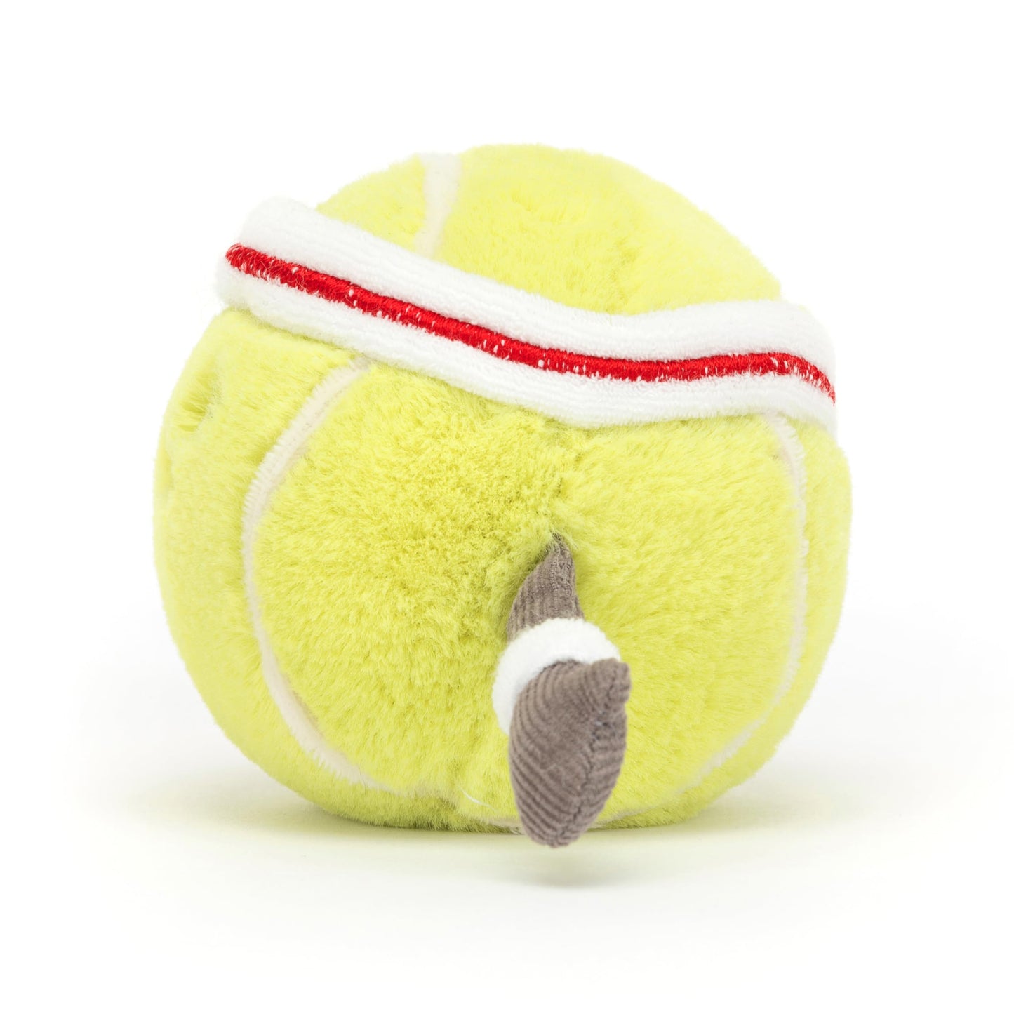 Jellycat Amuseables Tennis Ball Stuffed Toy, 3.5 inches - Tennis Ball Plush for Sports Fans