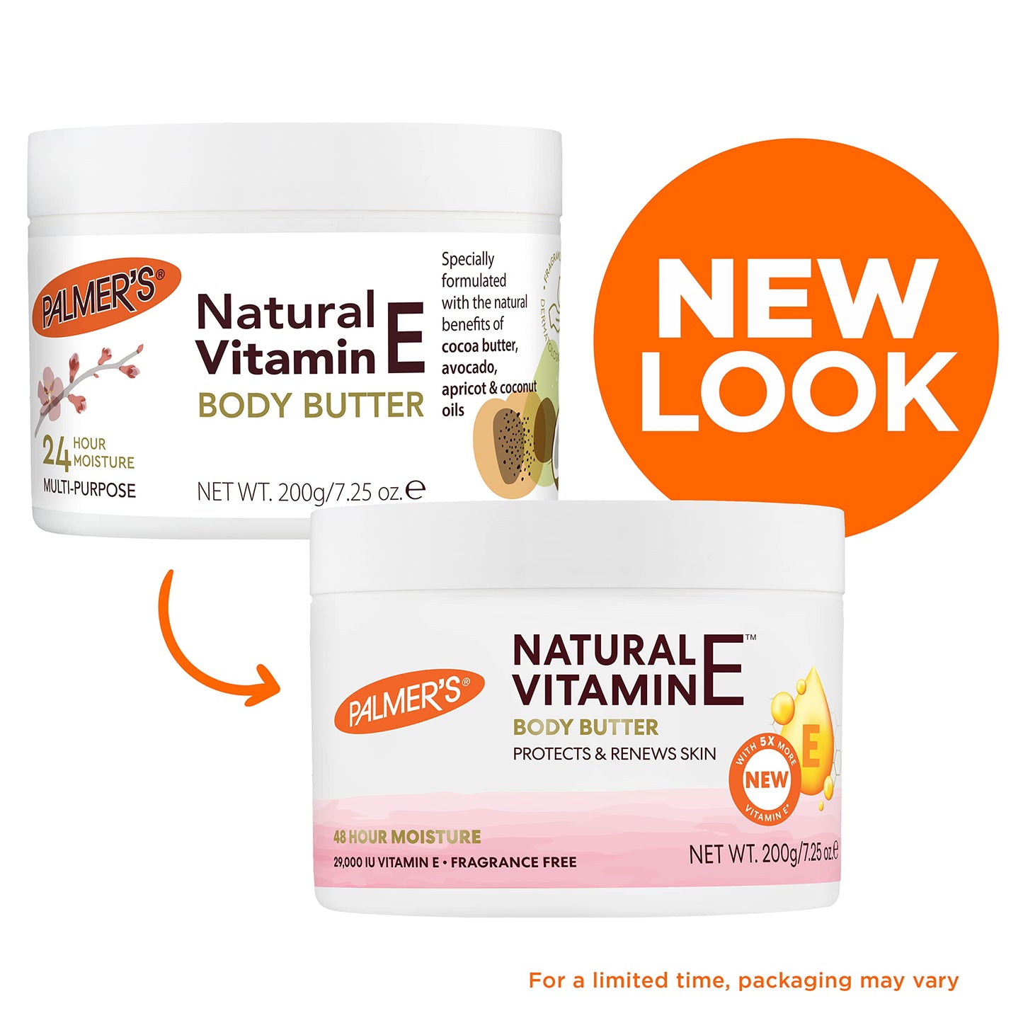 Palmer's Natural Vitamin E Body Butter, 7.25 Ounce