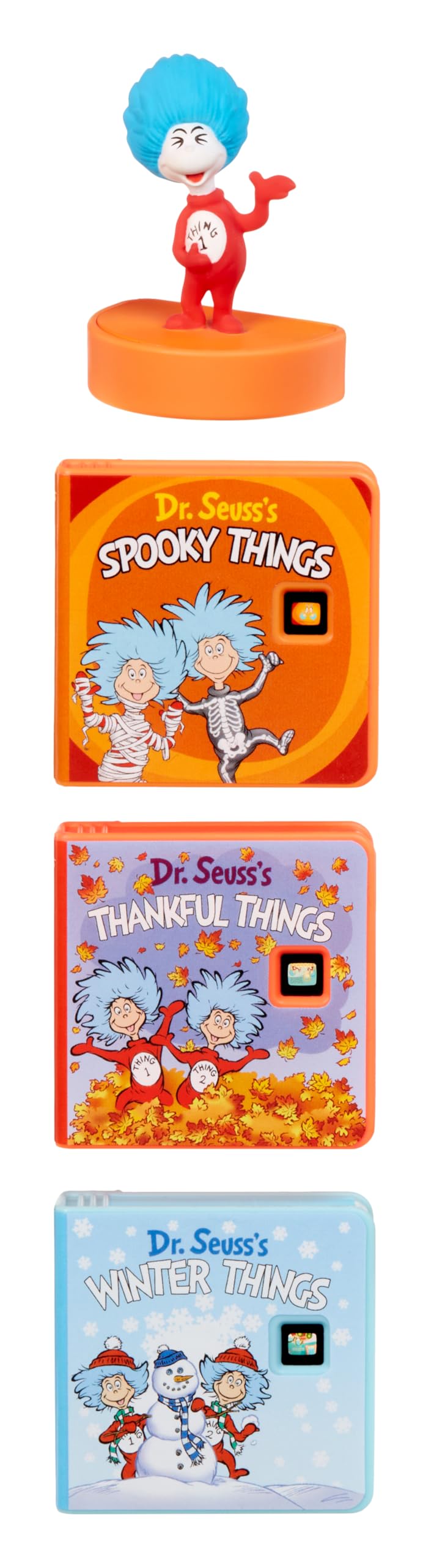 Little Tikes Story Dream Machine Dr. Seuss Thing 1 Collection - Storytime Books & Audio Toy for Toddlers & Kids Ages 3+ Boys & Girls