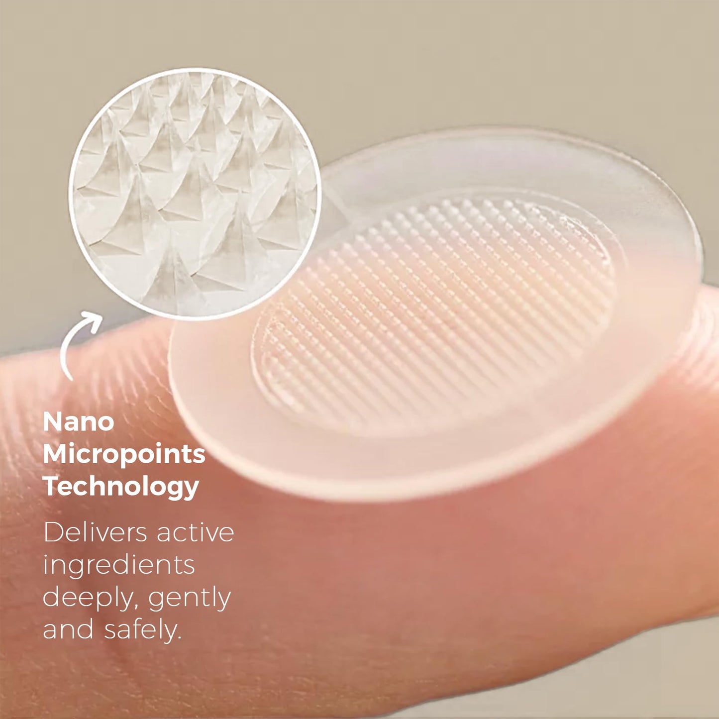 NutraPeaks GLP-1 Nano Patch – Body Shaping & Skin Firming Care with Ginger Extract, Gentle Massage, 4 Patches for Women & Girls