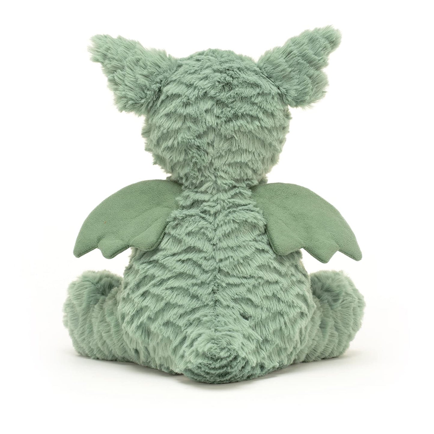 Jellycat Fuddlewuddle Dragon Stuffed Animal, 9 inches - Mythical Plush Toy - Classic Children's Gift