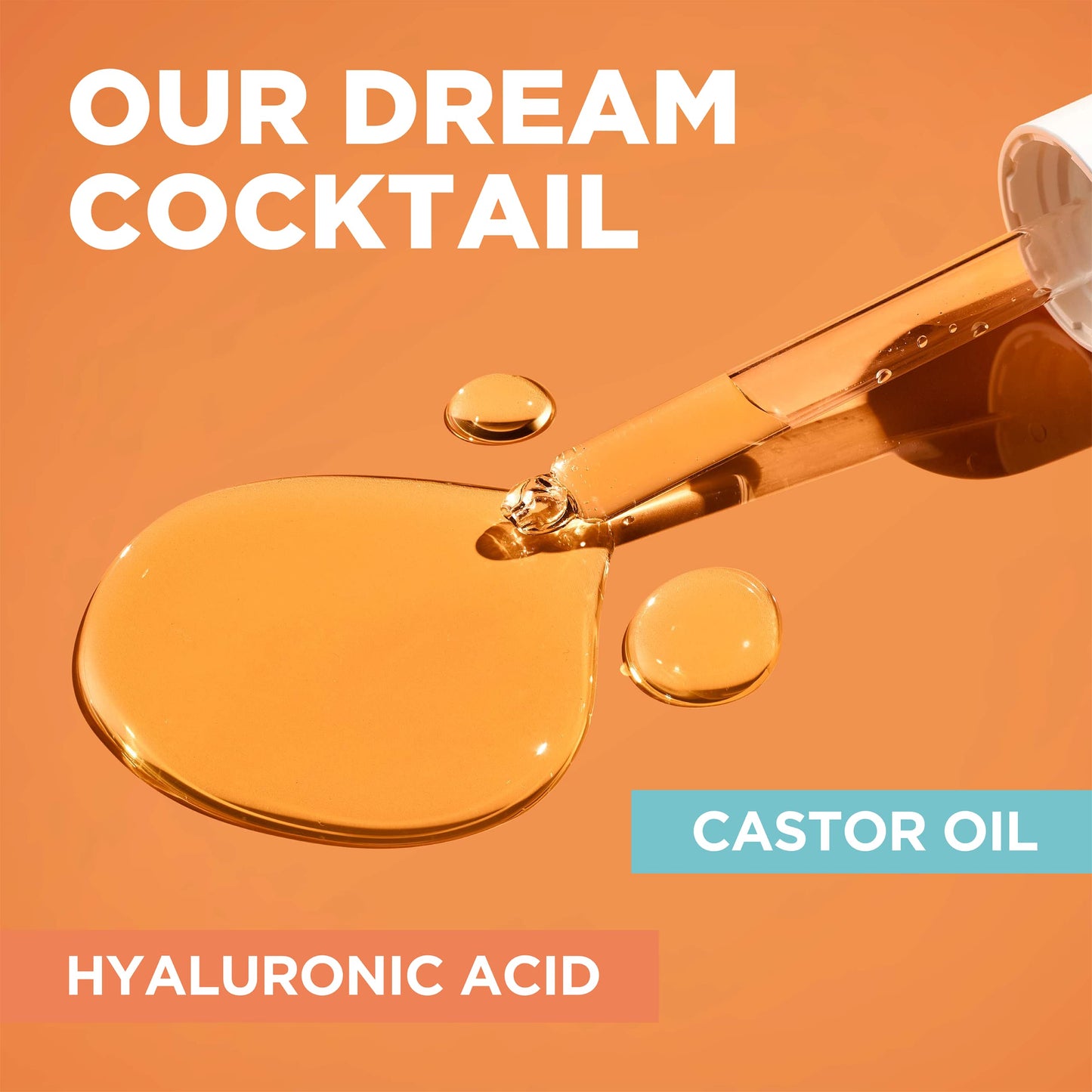 L'Oreal Paris Elvive Dream Lengths Curls Shampoo & Conditioner Set, Paraben-Free with Hyaluronic Acid & Castor Oil, For Wavy to Curly Hair, 1 Kit