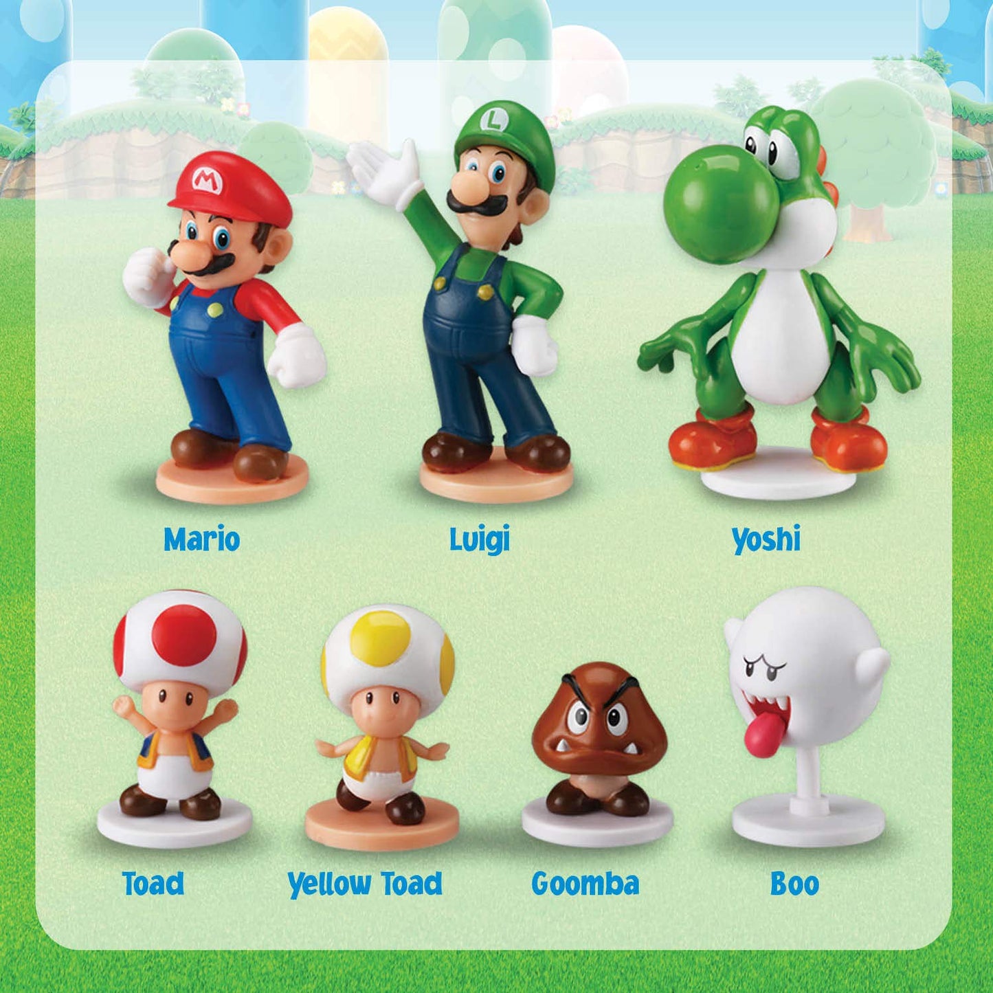 Epoch Games Super Mario Blow Up! Shaky Tower Balancing Game - Tabletop Skill and Action Game with Collectible Super Mario Action Figures (Pack of 1)