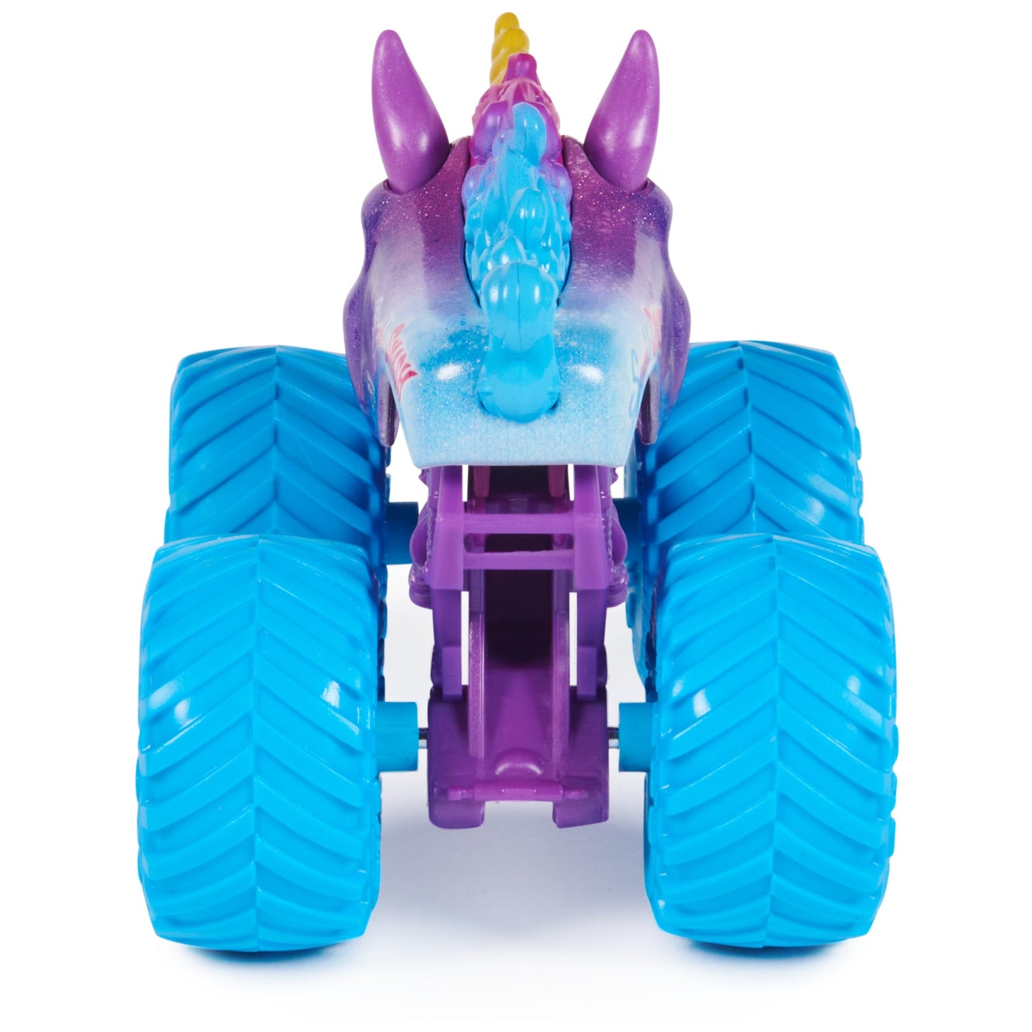 Monster Jam, Official Sparkle Smash Monster Truck, Die-Cast Vehicle, 1:64 Scale, Kids Toys for Boys Ages 3 and up