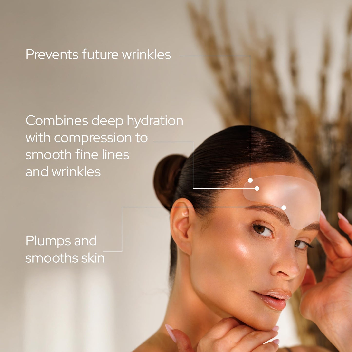 SiO Beauty BrowLift Silicone Patch – Wrinkle-Smoothing, Hydrating, Reusable Up to 10x, Cruelty-Free, Forehead Fine Line Treatment, 1 Patch