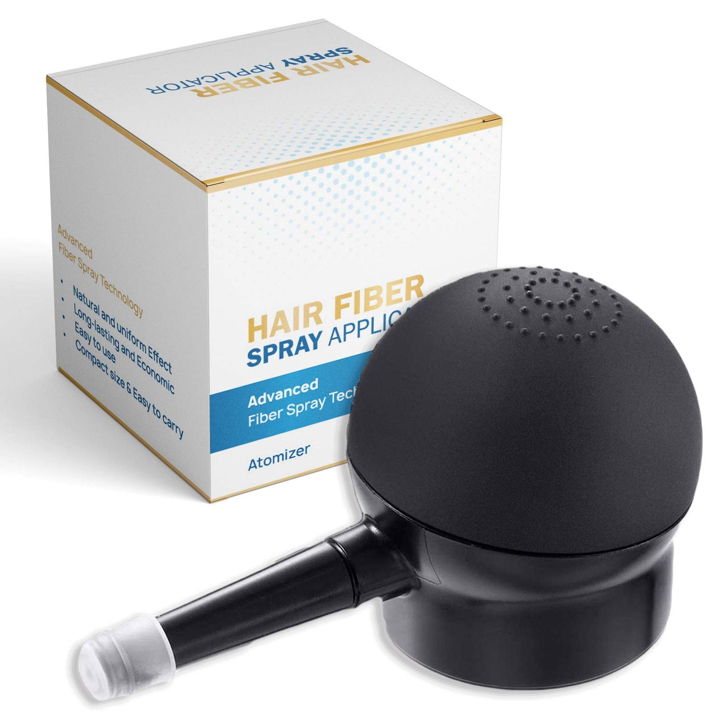 Hair Fiber Applicator Spray Nozzle for Thinning Hair | Precision Atomizer for Hair Building Fibers & Hair Thickening | Concealer Tool for Men & Women