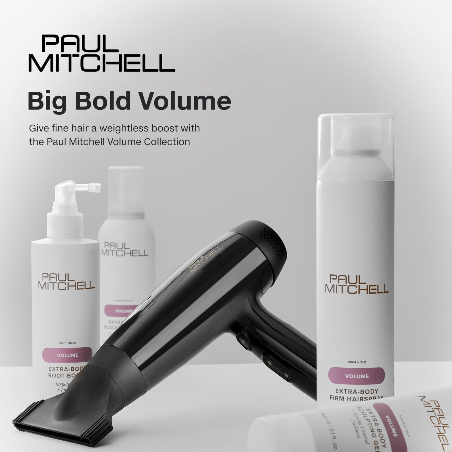 Paul Mitchell Extra-Body Sculpting Gel, Adds Fullness + Styling Control, For Fine Hair, 6.8 fl.oz
