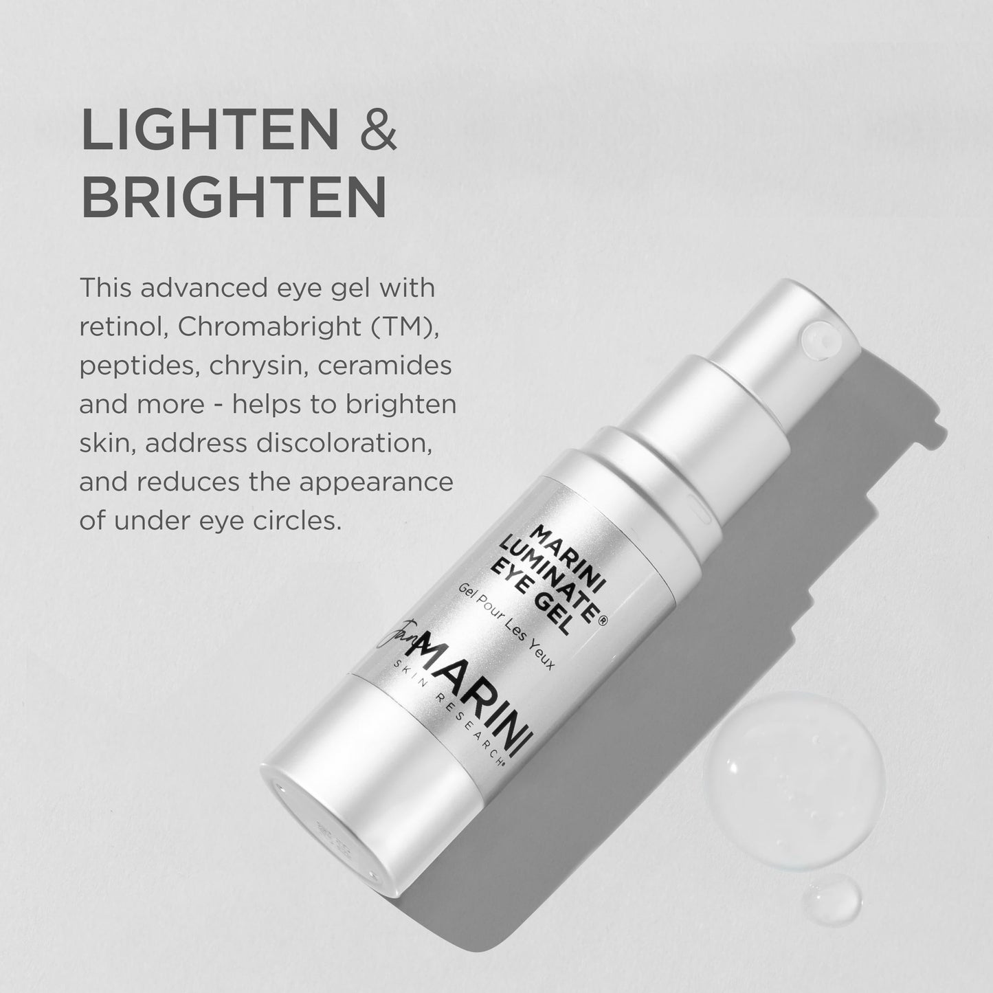 Jan Marini Skin Research Marini Luminate® Eye Gel - 0.5 Fl Oz