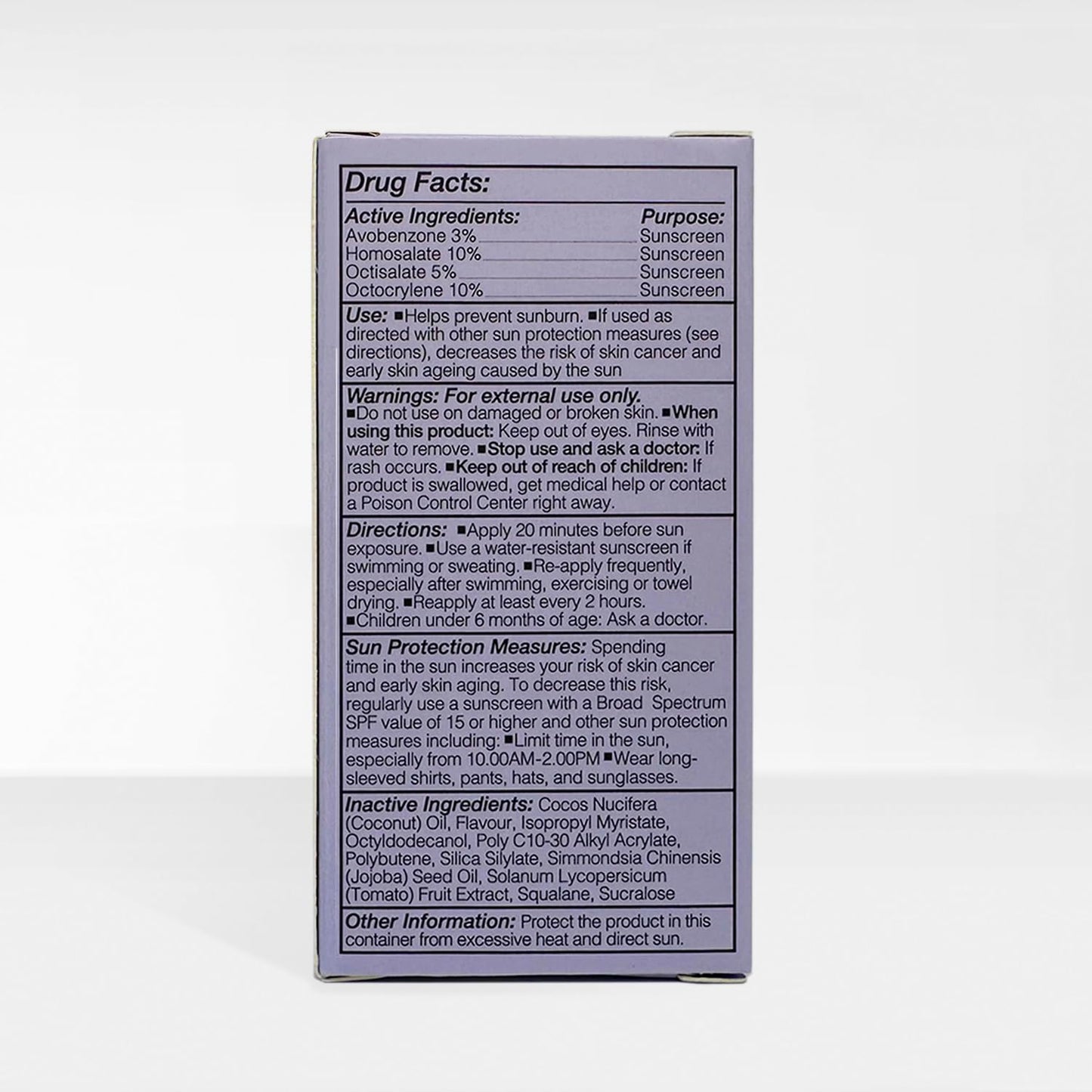 Naked Sundays SPF50 Glow & Go Lip Oil: Lip Oil with SPF, Moisturizes and Protects Lips, 4.5ml in Coconut