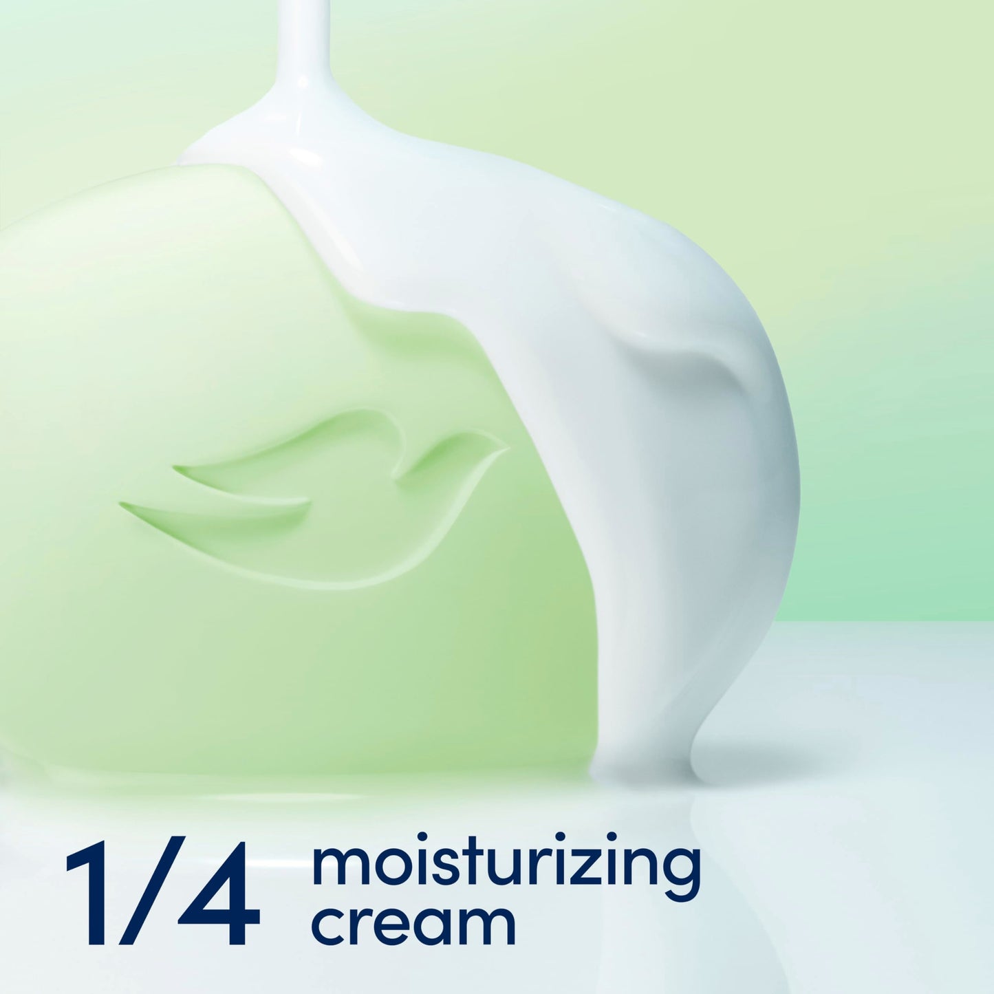 Dove Beauty Bar Soap Cool Moisture Cucumber & Green Tea Scent 6 Count for Refreshed Skin, Leaves Skin Refreshed 3.75 oz