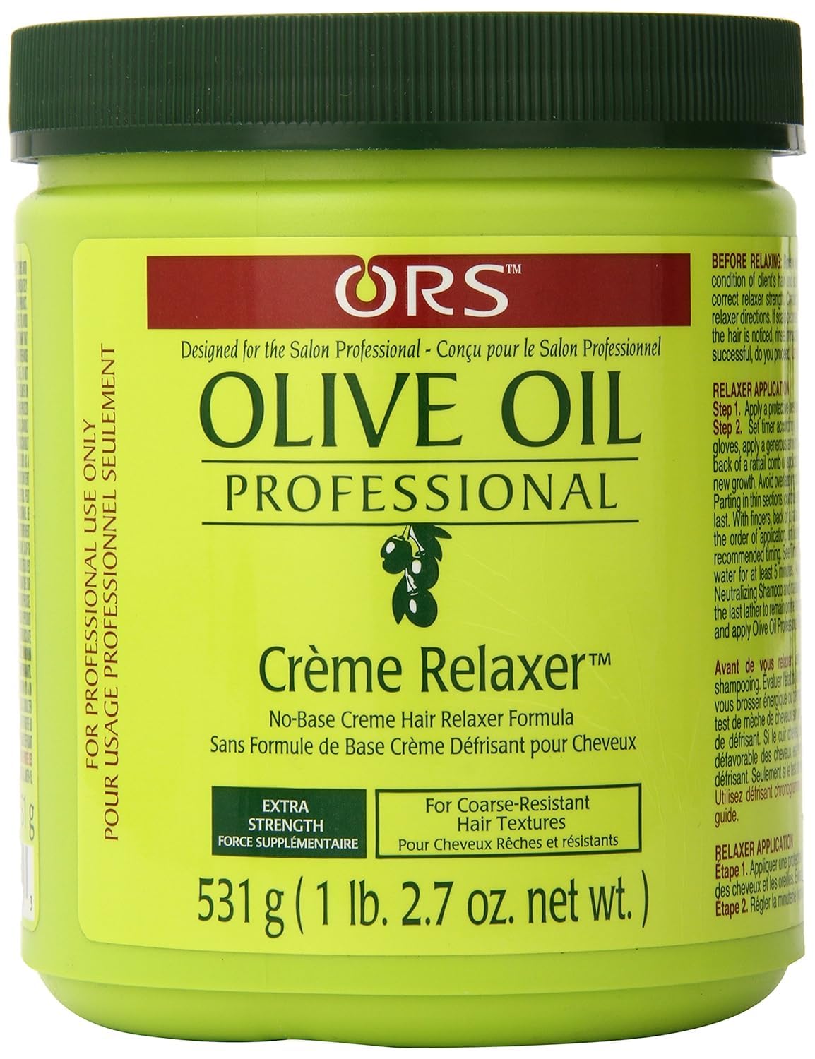 ORS Olive Oil Professional Creme Relaxer Extra Strength 18.75 Ounce (1)