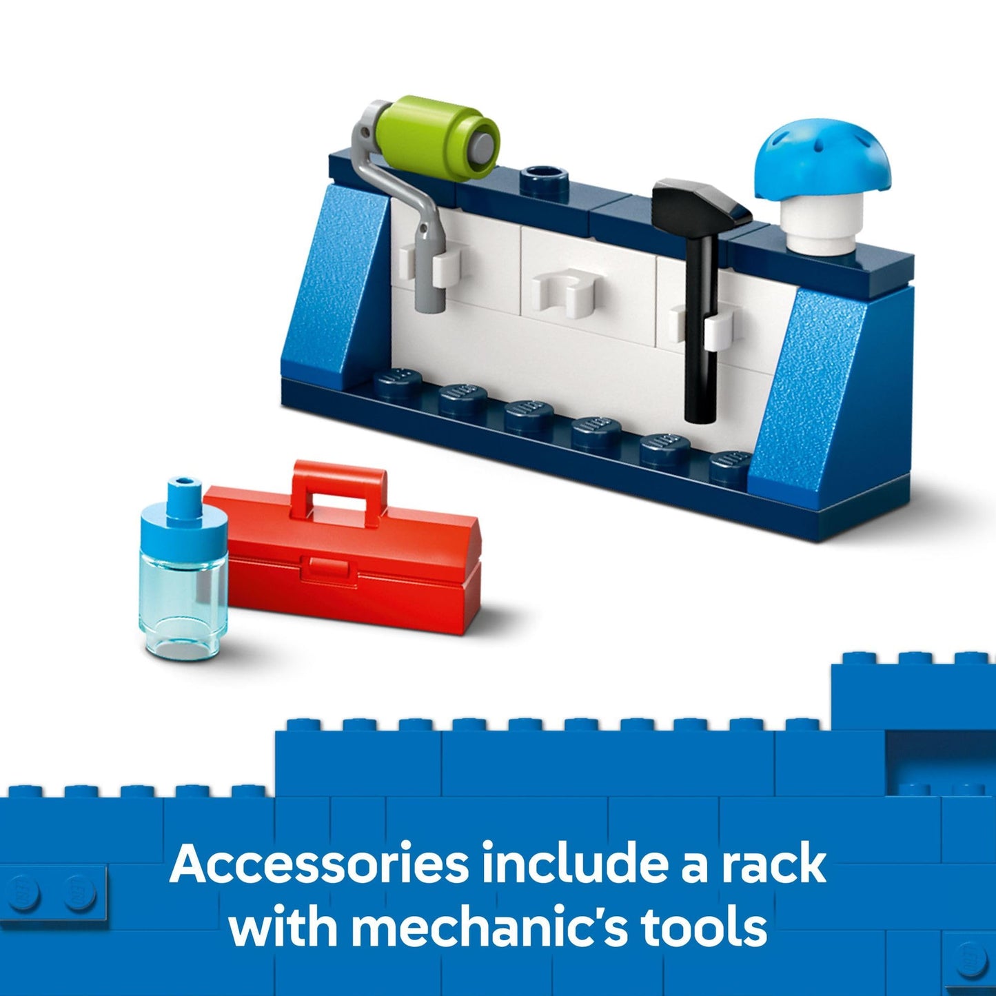 LEGO City No Limits Race Car Ramp Toy for Kids 6+ – Buildable Ramp with 2 Cars & 4 Minifigures, Racing Fun Gift Set 60460