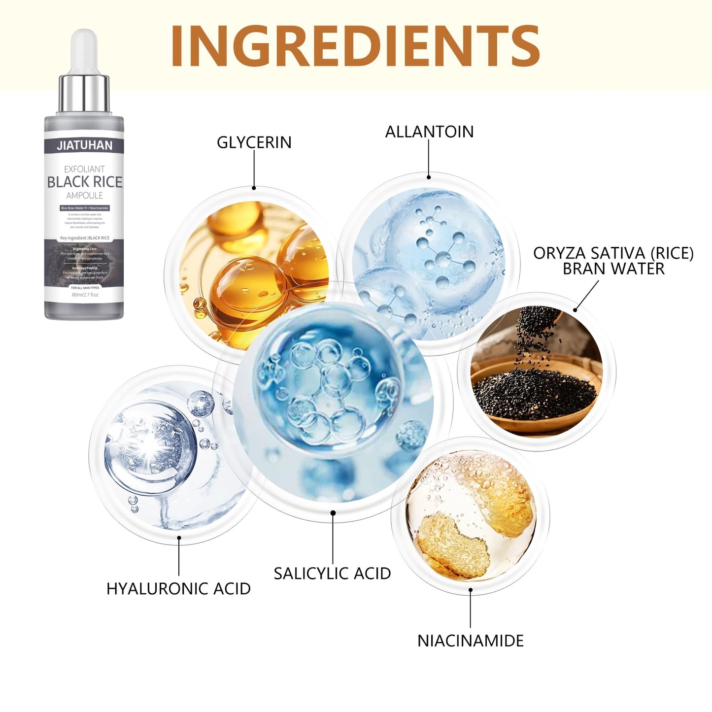 Peel Shot Glow Rice Ampoule Duo Set – White & Black Rice Facial Mask & Body Scrub, Reduces Blackheads, Shrinks Pores, All Skin Types, 2.7 fl oz, 14-Pack