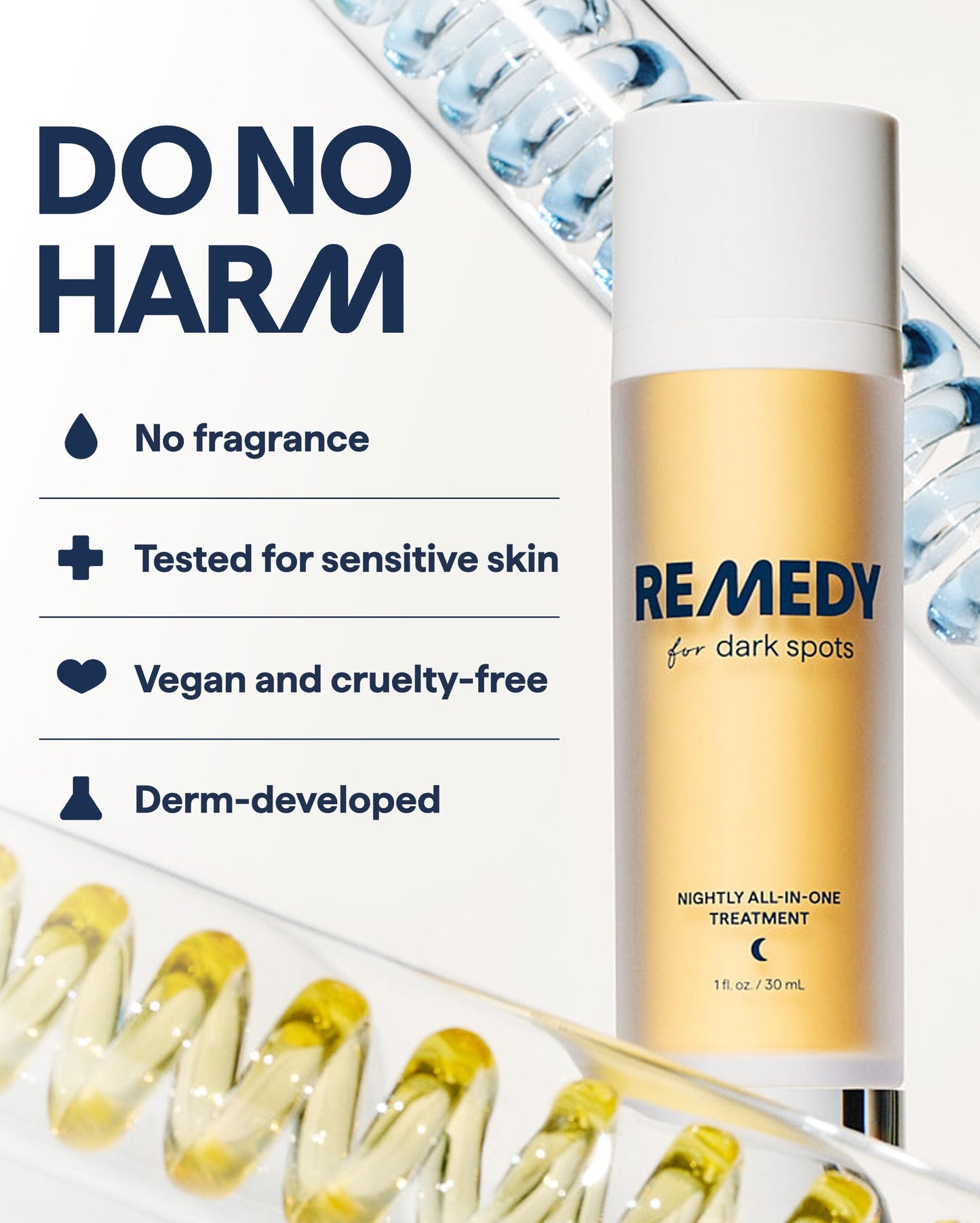 Remedy for Dark Spots – Face Discoloration Treatment with Retinol, Glutathione, Niacinamide, Mandelic & Kojic Acid by Dr. Shah