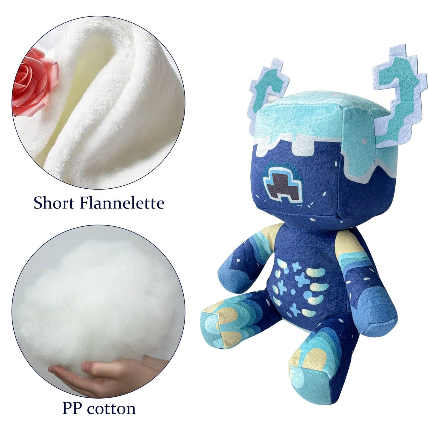 XSLWAN Warden Plush Soft Toy Throw Pillow Decor for Video Game Fans, Kids Party Favors, Holiday and Birthday Gifts