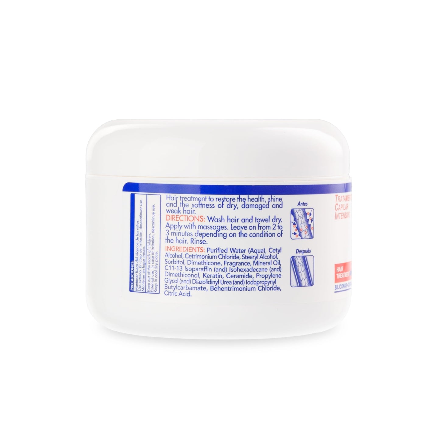 Silicon Mix Deep Conditioning Hair Mask 8 oz | Intensive Treatment for Dry, Damaged & Brittle Hair | Moisturizing, Frizz Control & Shine Repair