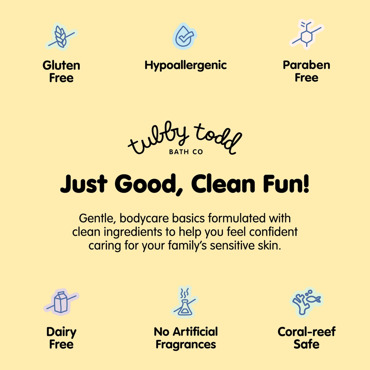 TUBBY TODD Mineral Sunscreen SPF 50 for Kids - Broad Spectrum, Water-Resistant 80 Min, Non-Greasy, Sensitive Skin Safe, 2 Pack 4 fl oz