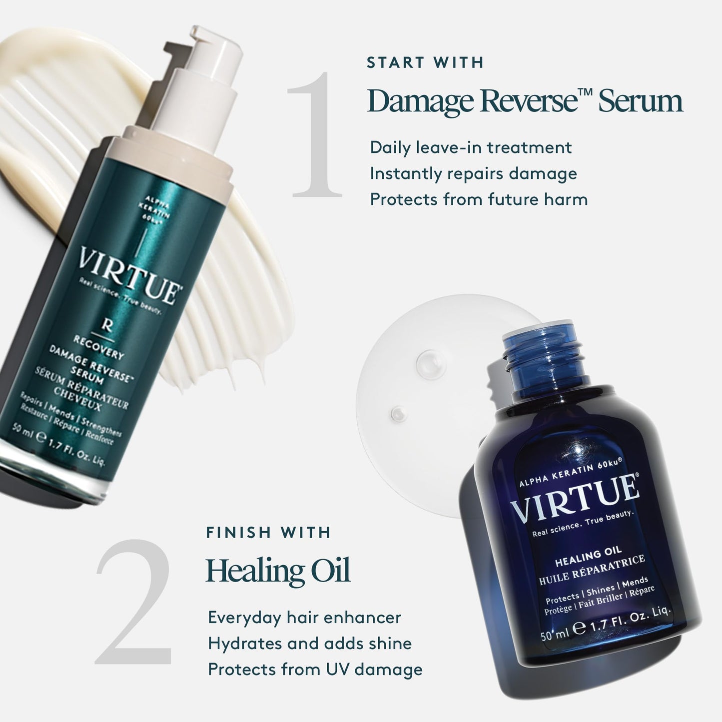 VIRTUE Recovery Damage Reverse Hair Serum