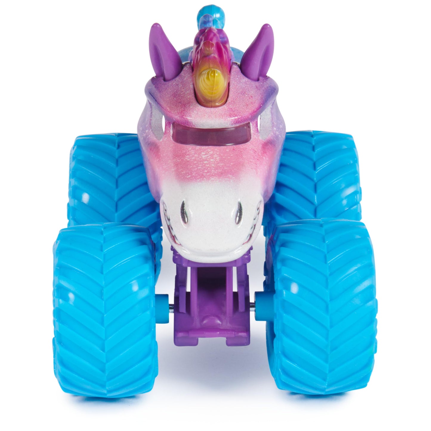Monster Jam, Official Sparkle Smash Monster Truck, Die-Cast Vehicle, 1:64 Scale, Kids Toys for Boys Ages 3 and up