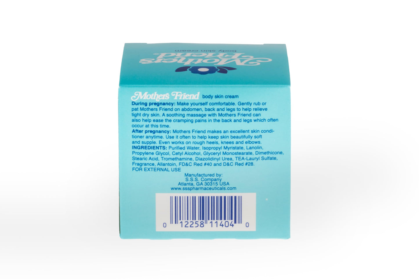 1 Pack of Mothers Friend Body and Skin Cream, for Stretched Tight and Dry Skin of Pregnancy