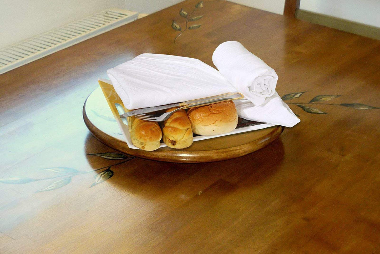 Utopia Kitchen 12-Pack White Flour Sack Towels – 28x28”, 100% Cotton, Highly Absorbent Tea & Dish Cloths for Cleaning & Drying