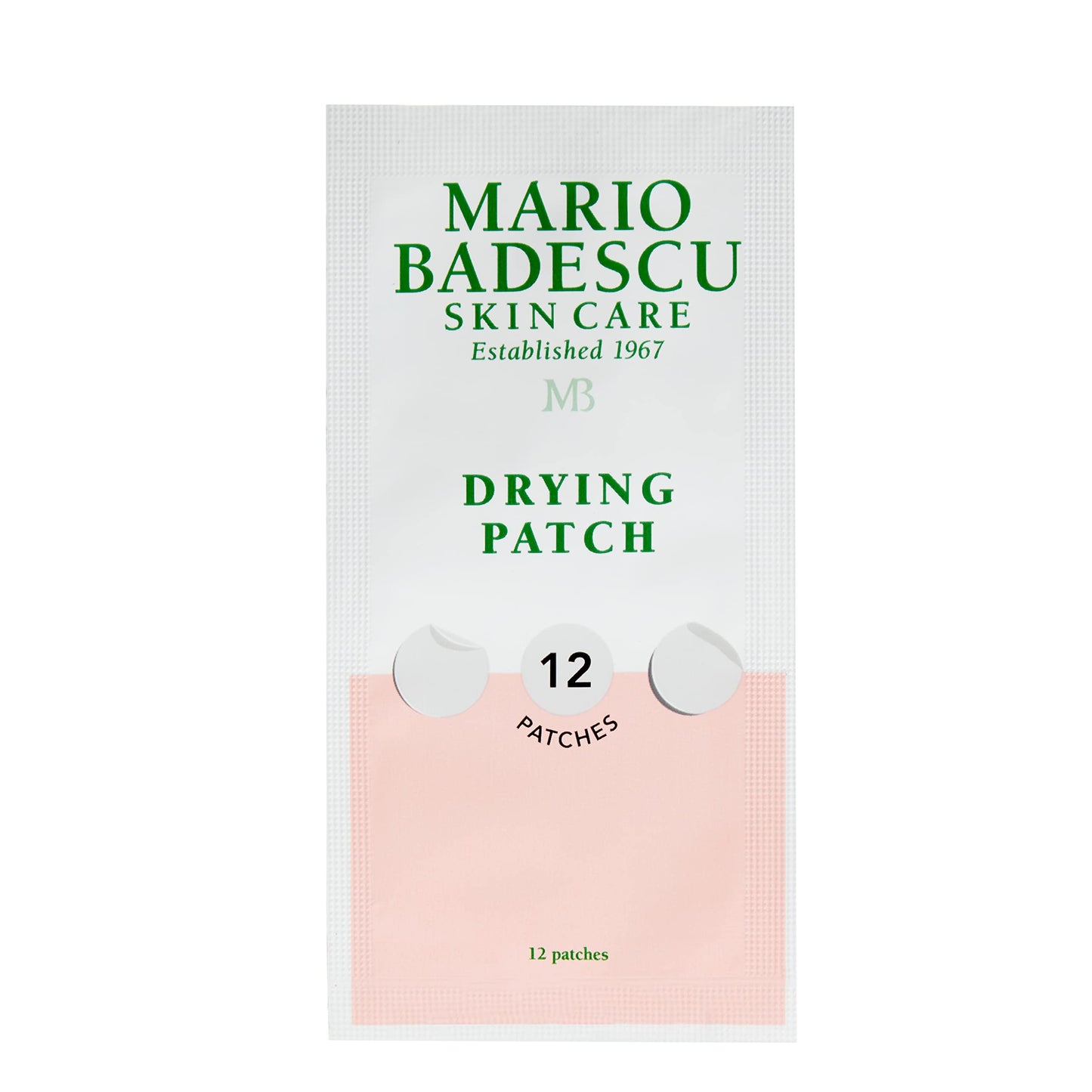 Mario Badescu AM/PM Blemish Kit – Salicylic Acid & Sulfur Drying Lotion + 12 Invisible Pimple Patch Stickers, 1 fl oz