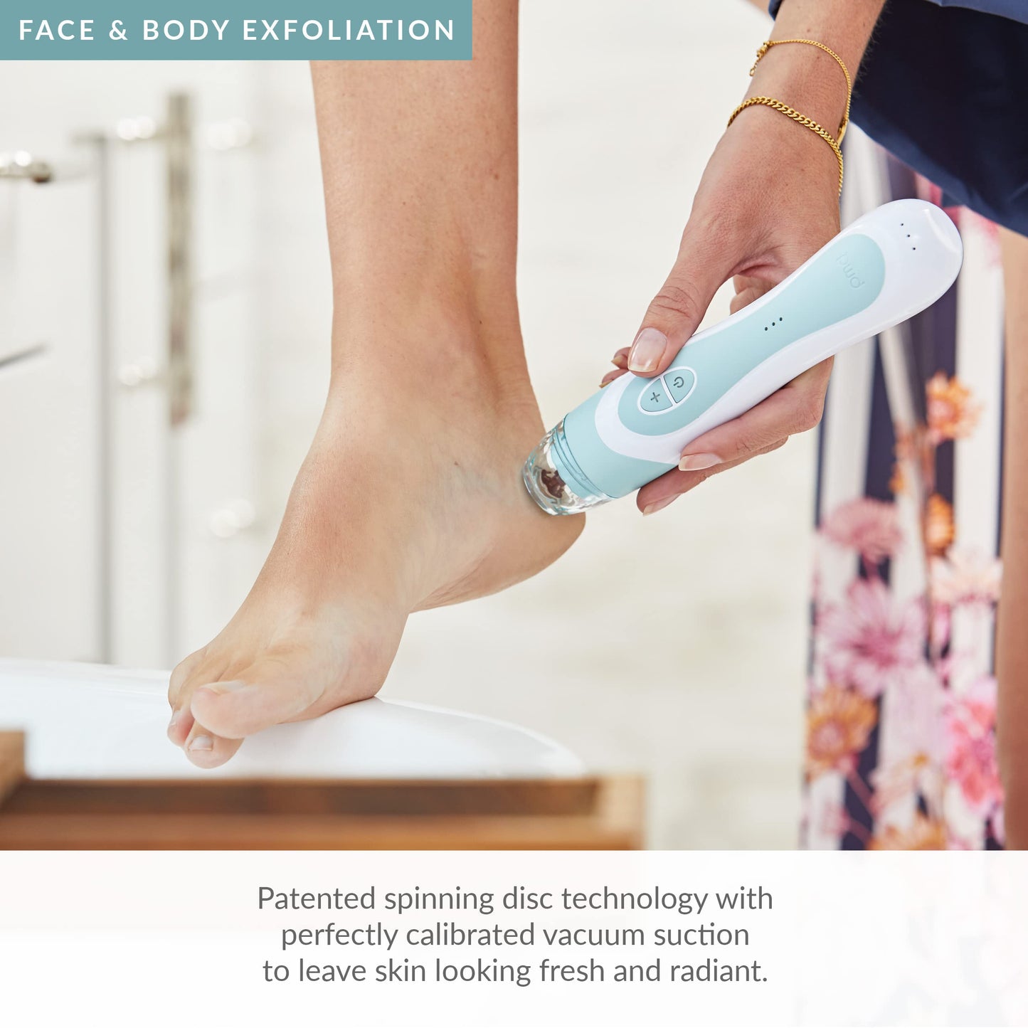 PMD Beauty Personal Microderm Elite Pro - At-Home Microdermabrasion Kit for Face & Body with Exfoliating Crystals & Adjustable Suction