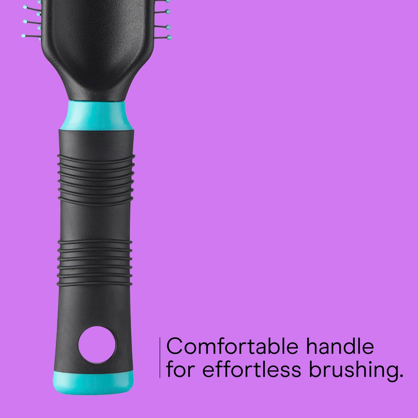 Conair Salon Results Detangling Hairbrush - For Men and Women, All Hair Types with Nylon Bristles