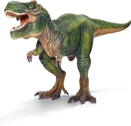 Schleich T-Rex Dinosaur Toy, 11" Tyrannosaurus Rex Action Figure with Movable Jaw – Realistic Dino Figurine for Kids 5+