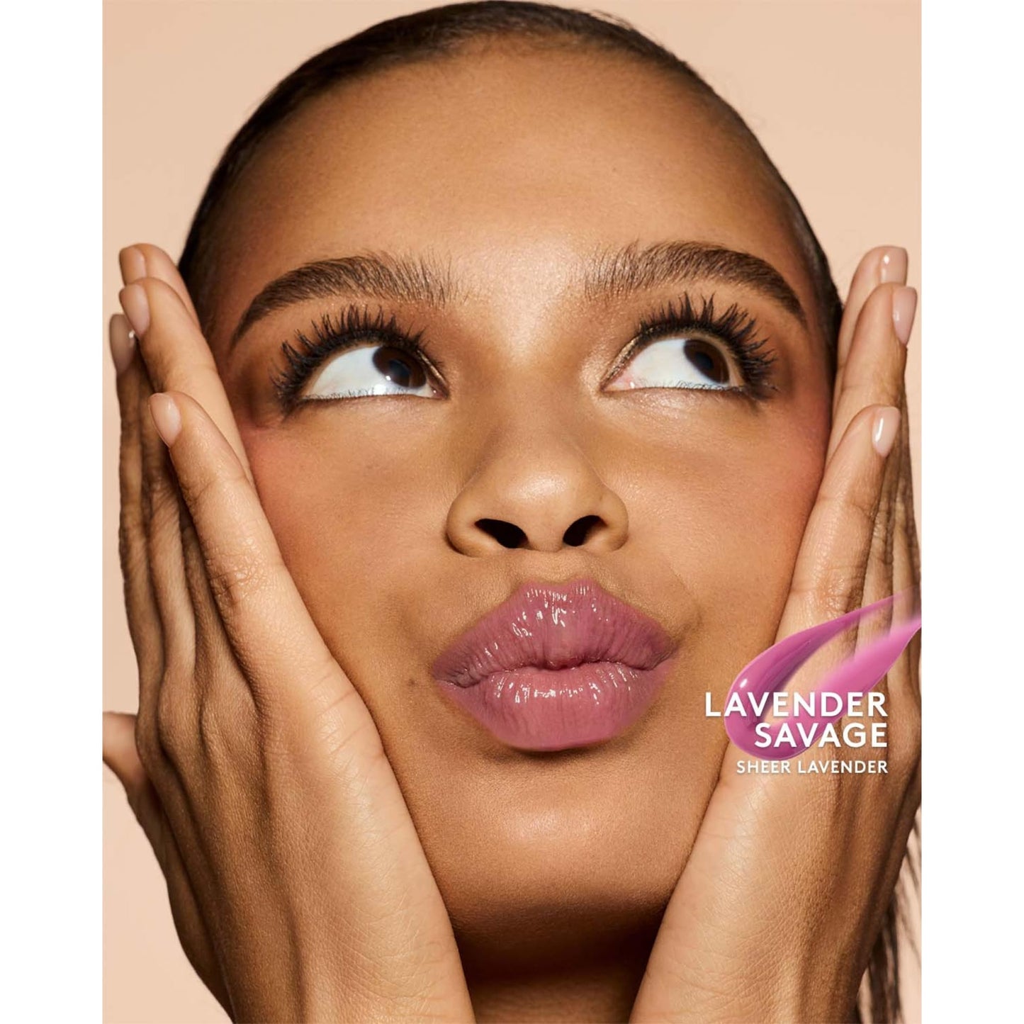 FENTY BEAUTY Gloss Bomb Heat Universal Lip Luminizer and Plumper 9mL (Lavender Savage 06 (HEAT), 9mL)