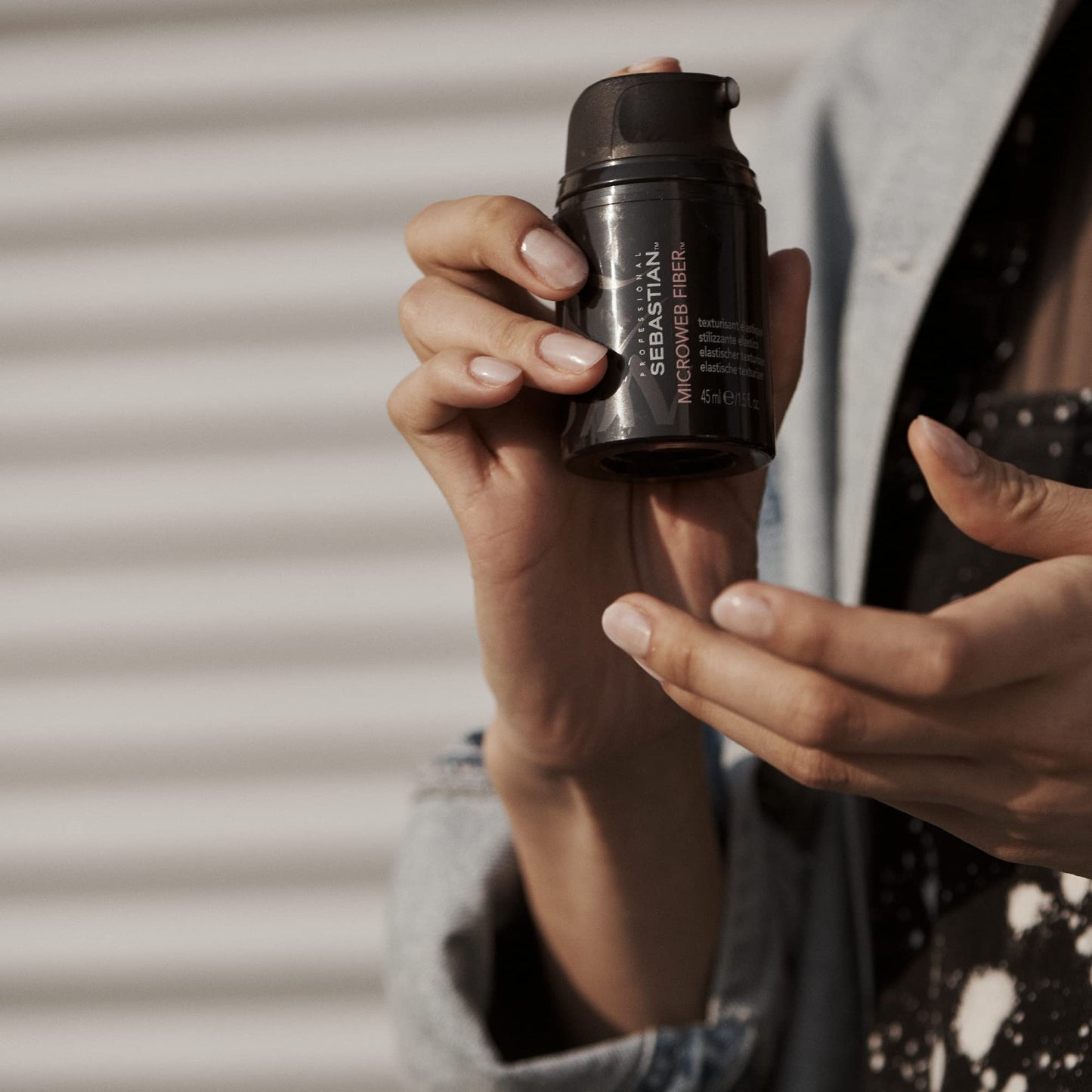 Sebastian Professional Microweb Fiber Hair Styling Texturizer | Remoldable, Silky Soft Finish, & Flexible Hold | Travel Size, 1.5 fl oz