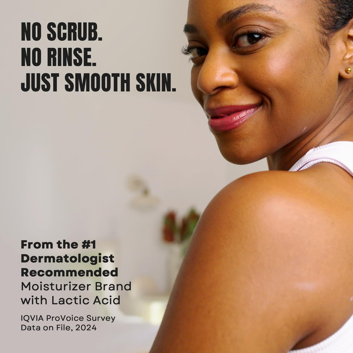 AmLactin KP Bumps Be Gone 3oz - 15% Lactic Acid Moisturizing Cream for Keratosis Pilaris, Dry, Rough & Bumpy Skin Exfoliator