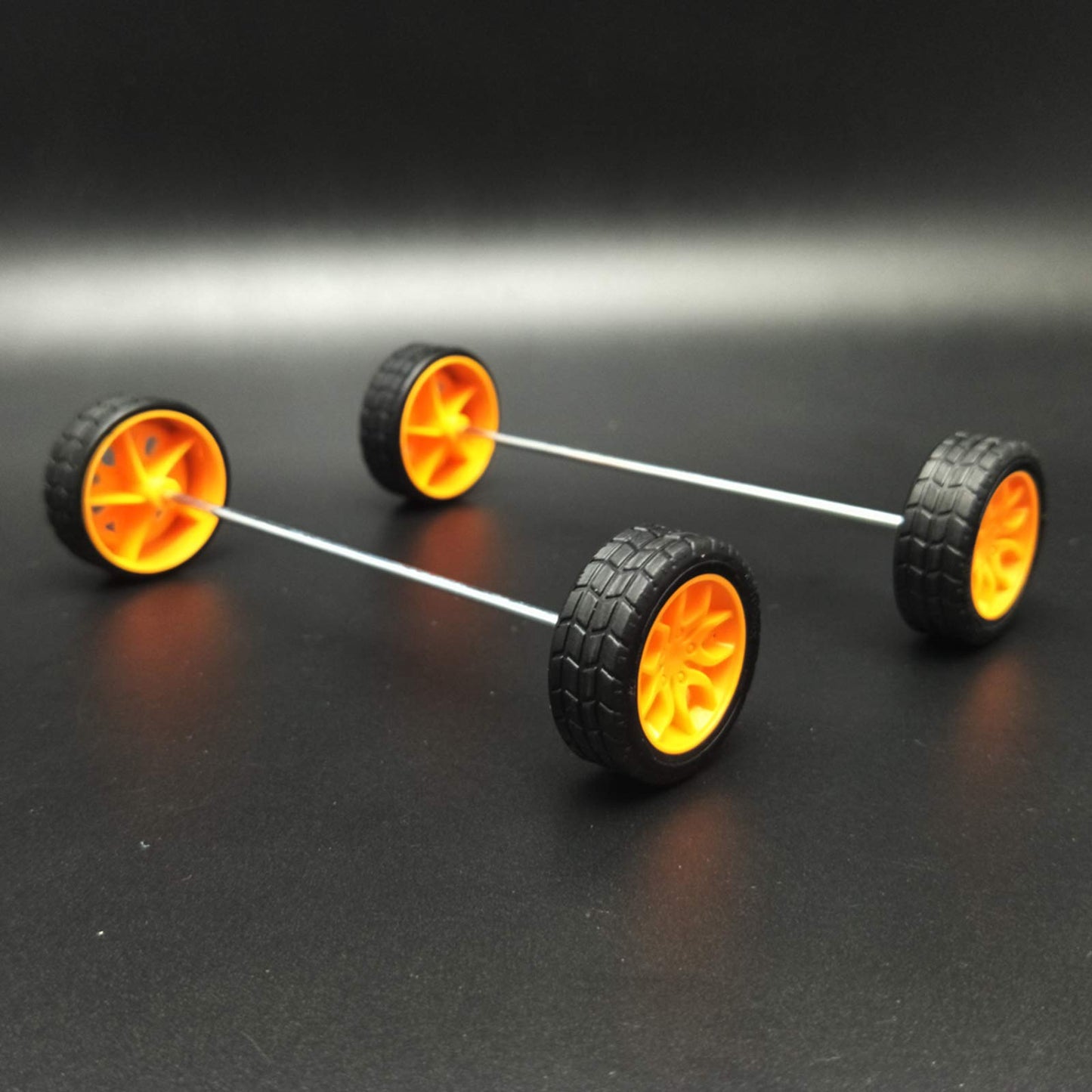 EUDAX 82 pcs Plastic Gear Package Kit - DIY Gear Assortment Accessories Set for Toy Motor Car Robot Various Axle Belt Bushings