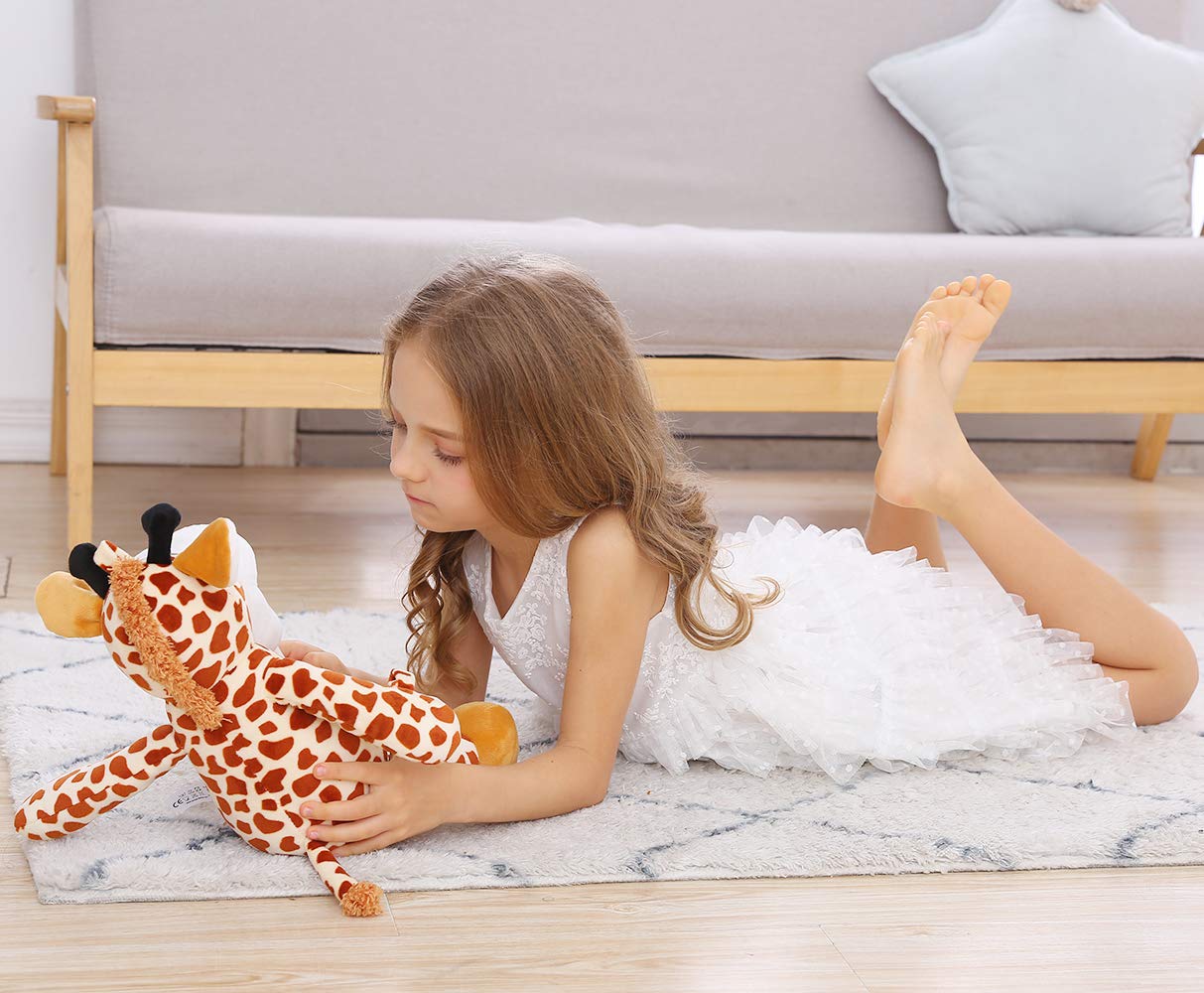 YOUYA Tooth Fairy Plush Giraffe – Dental Puppet with Teeth, Educational Oral Health Doll for Kids, Boys & Girls