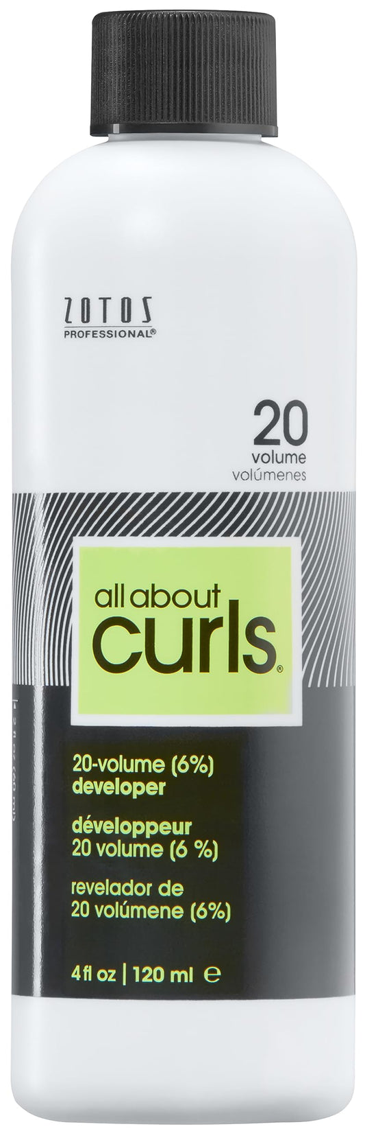 All About Curls 20 Volume Creme Developer | For Hair Coloring & Long Lasting Color | All Curly Hair Types