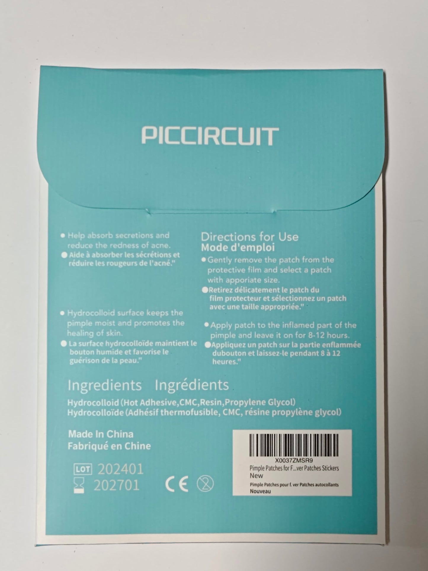 180 Hydrocolloid Pimple Patches for Face – Invisible Acne Spot & Blemish Treatment Stickers, Covers & Protects Breakouts